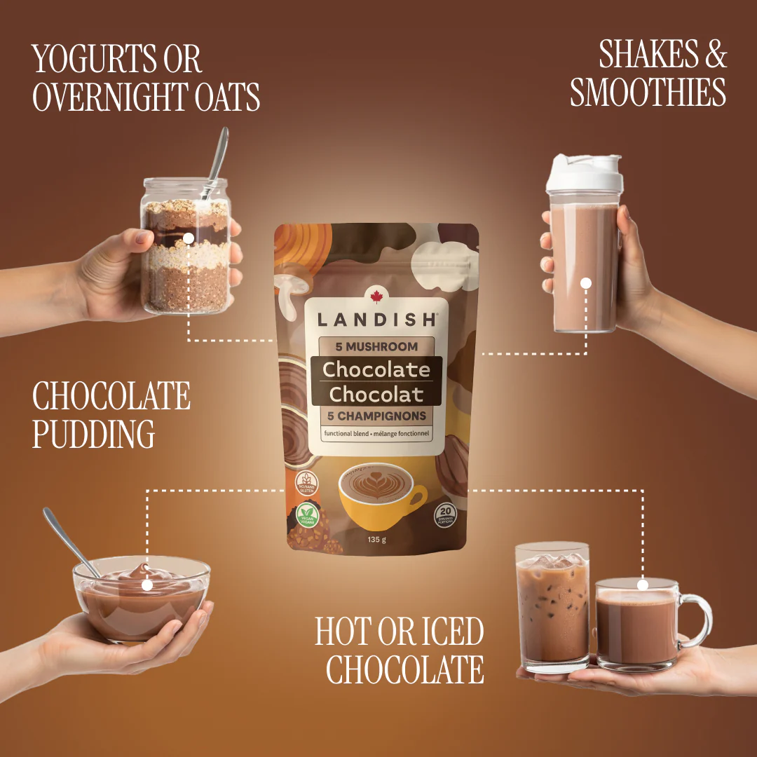 5 Mushroom Chocolate Blend - Image 4